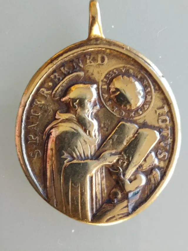 Medalla Religiosa del pilar s. XVII/XVIII