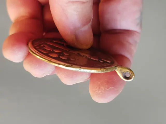 Medalla Religiosa del pilar s. XVII/XVIII