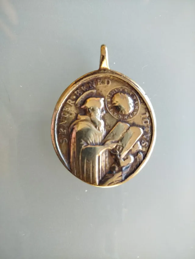 Medalla Religiosa del pilar s. XVII/XVIII