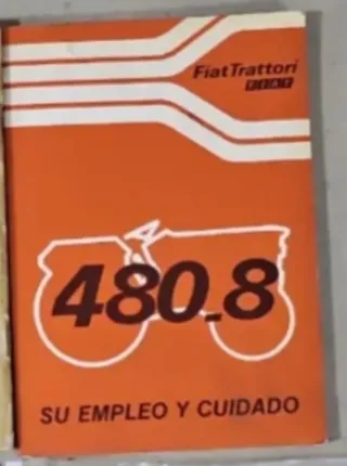 Manual Tractor Fiat 480.8