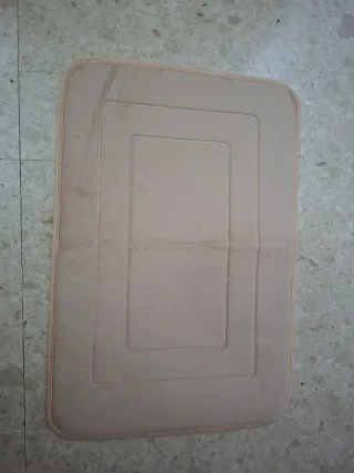 2 Tappeti Beige/Rosso 200x300cm + 40x60cm