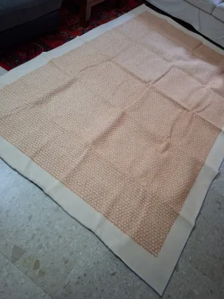 2 Tappeti Beige/Rosso 200x300cm + 40x60cm