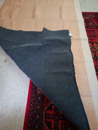 2 Tappeti Beige/Rosso 200x300cm + 40x60cm