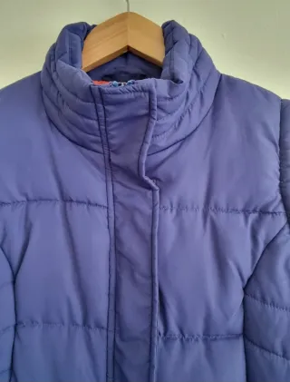 Chaleco acolchado azul