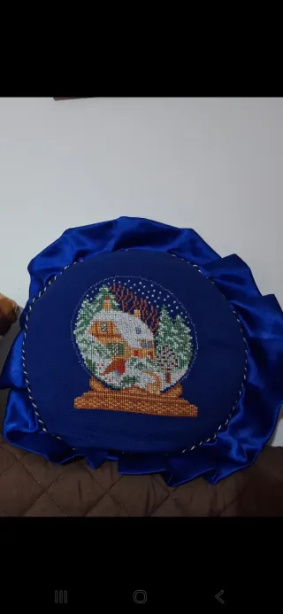 Cuscini natalizi in tessuto