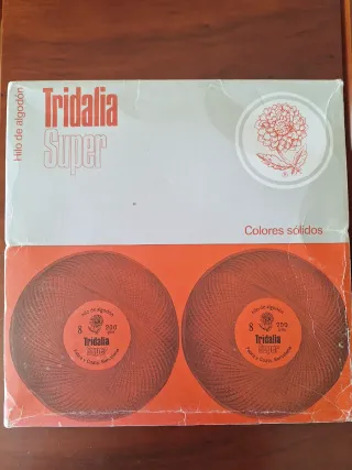 Hilo Tridalia Super Algodón Blanco 200gramos