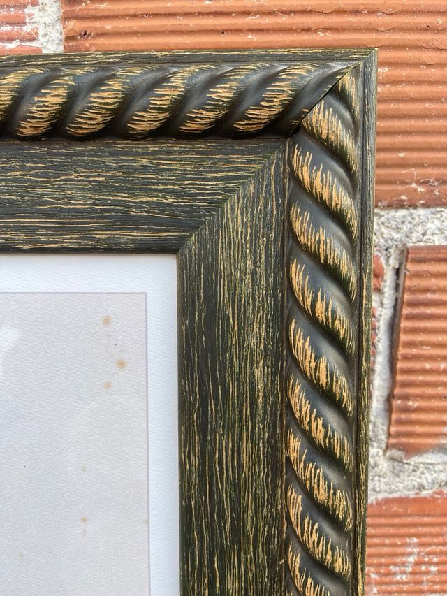 Cuadro precioso con marco espectacular