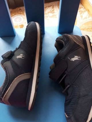 Scarpe Polo Bambino Blu