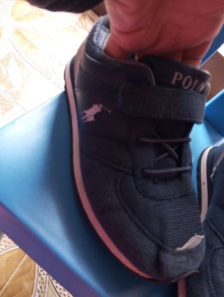 Scarpe Polo Bambino Blu