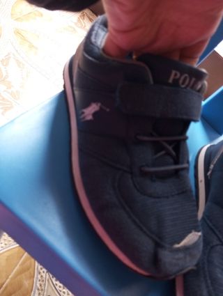 Scarpe Polo Bambino Blu