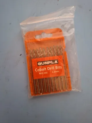 Brocas Cobalto Gunpla M35 HSS 3.2mm