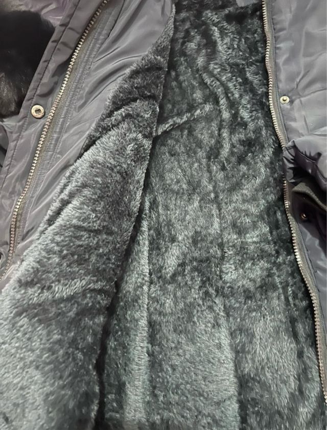 Chaquetón azul marino mujer XL