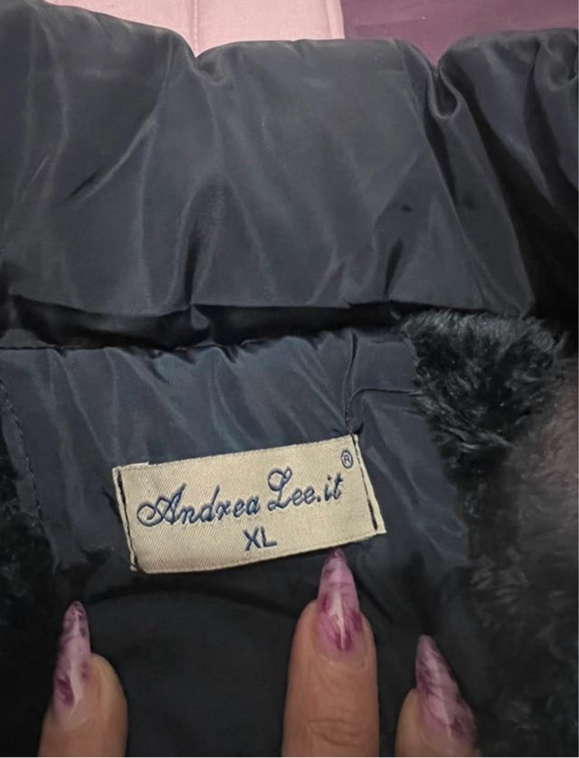 Chaquetón azul marino mujer XL