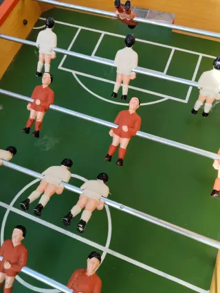 Futbolín antiguo años 70