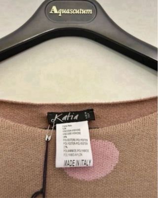 Abito donna fantasia pois