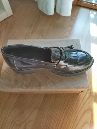 Mocasines de charol Green Coast Negros Talla 41