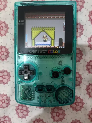 Game Boy Color Verde con EZ-FLASH Junior