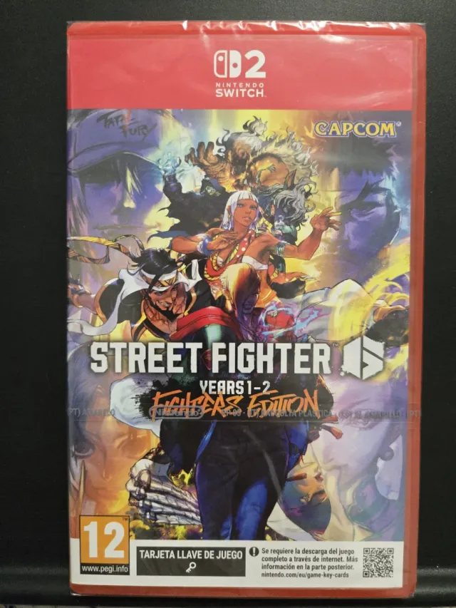 Street Fighter 6 Fighters Edition Nintendo switch2