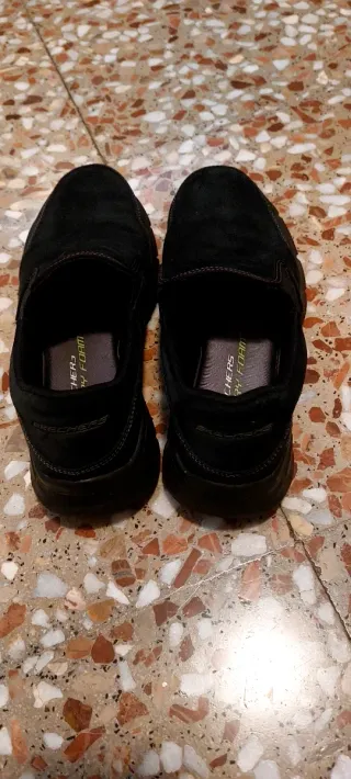 Zapatos Skechers Hombre Negro