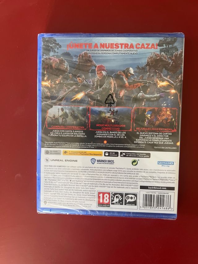 Back 4 Blood PS5 Juego Nuevo ( Precintado)