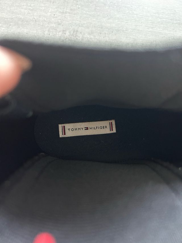 Botas de agua Tommy Hilfiger negras