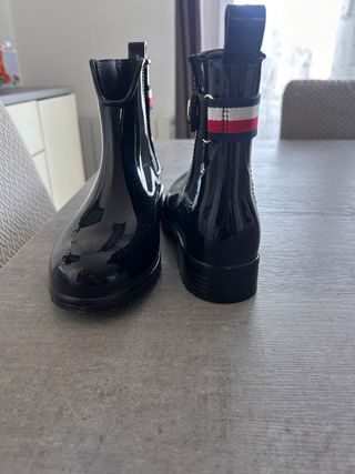 Botas de agua Tommy Hilfiger negras