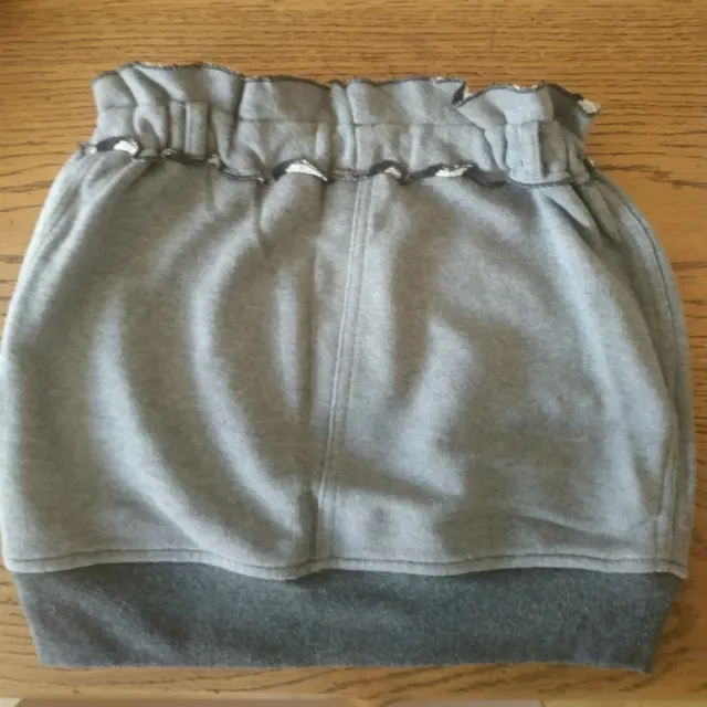Minigonna grigia casual