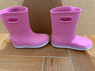 Botas Crocs Rosas Talla J3