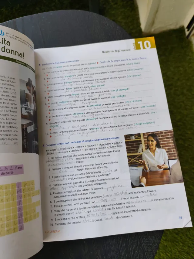 Nuovissimo Progetto italiano: Quaderno degli es...