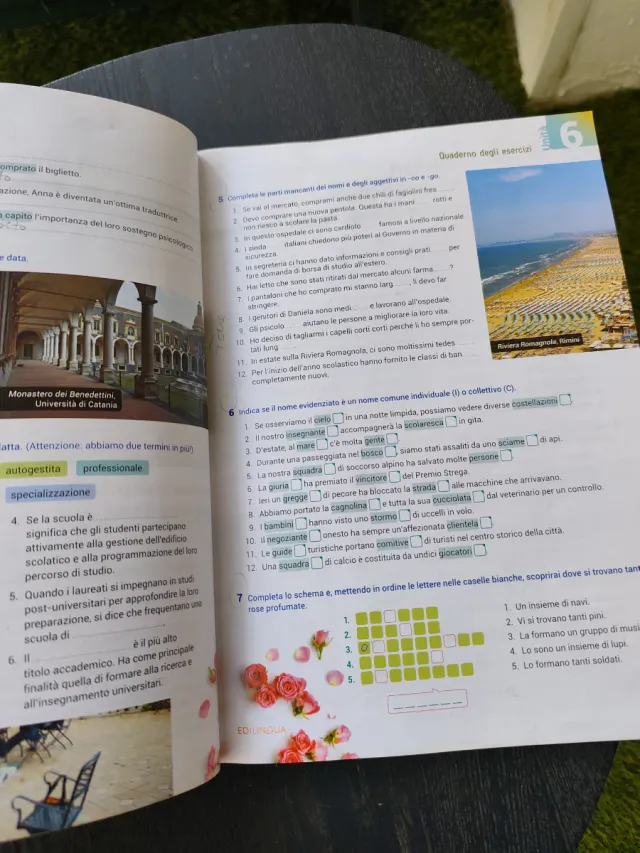 Nuovissimo Progetto italiano: Quaderno degli es...