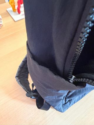 Mochila Adolfo Dominguez Tela Negra Multiusos