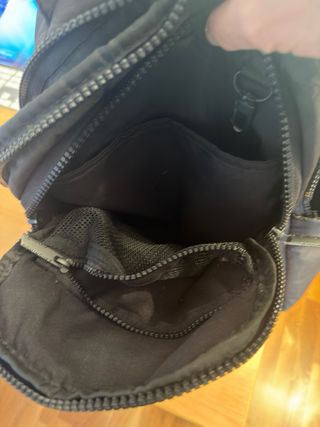 Mochila Adolfo Dominguez Tela Negra Multiusos