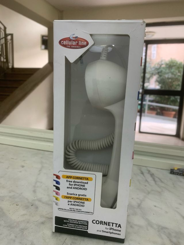 Cornetta Vintage per Smartphone Cellular Line