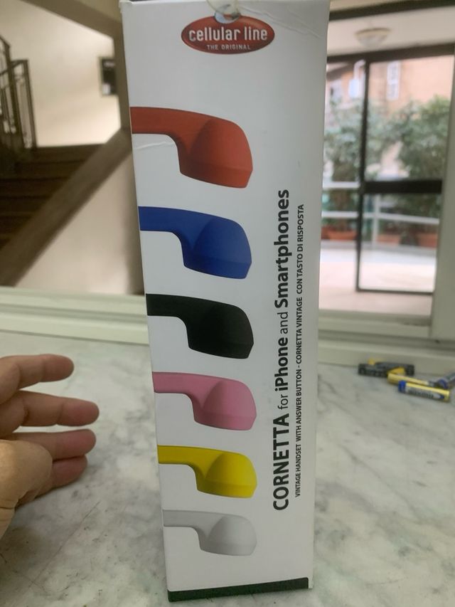 Cornetta Vintage per Smartphone Cellular Line