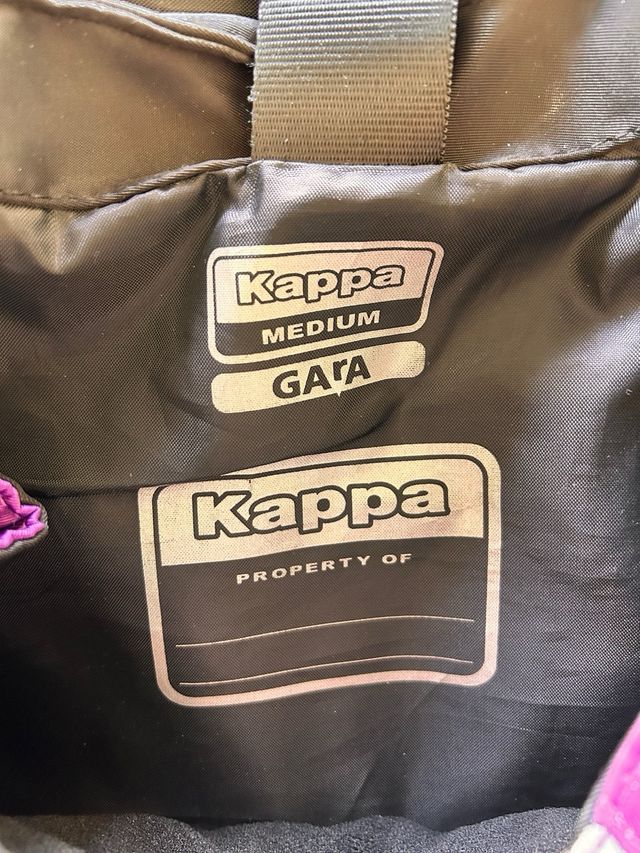 Mochila Oficial Real Valladolid Kappa Morado