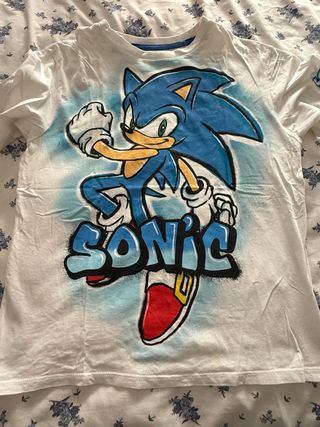 Camiseta niño Sonic Lefties Talla 9/10