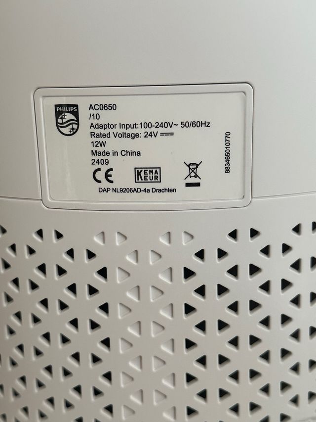 Purificador aire Philips Serie 600