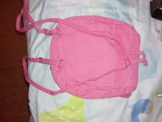 Mochila infantil búho rosa