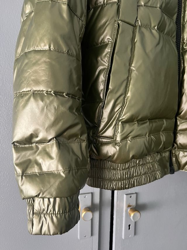 Abrigo Hugo Boss Verde Oliva Brillante