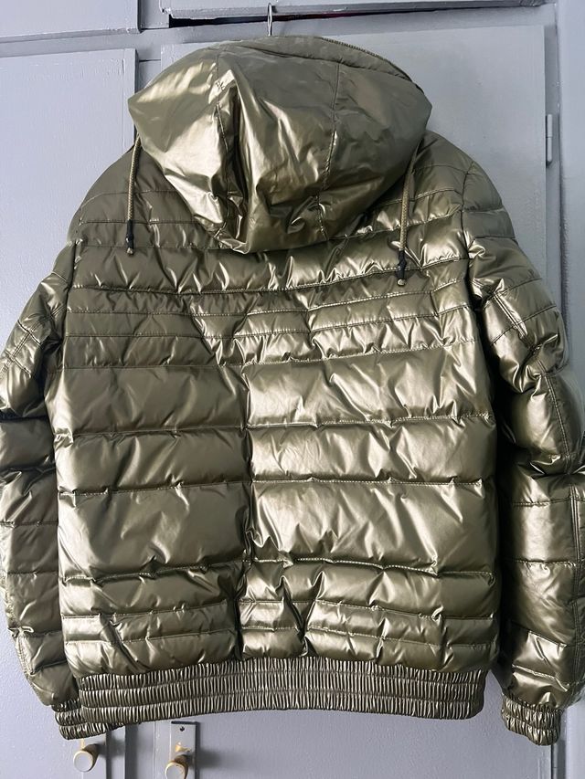 Abrigo Hugo Boss Verde Oliva Brillante