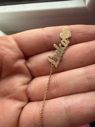 Pulsera oro 9k nombre