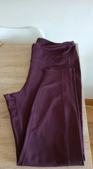 Mallas color vino talla XL