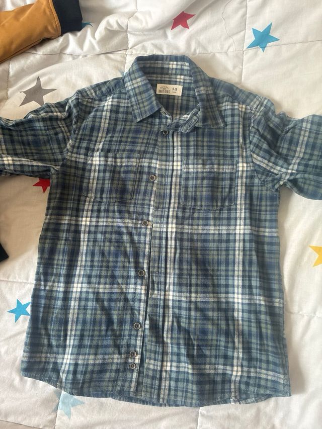 Lote 2 Camisas NUKUTAVAKE Azul Talla 10/14cm