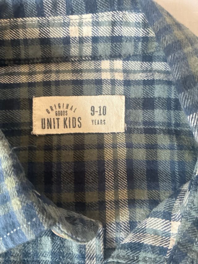 Lote 2 Camisas NUKUTAVAKE Azul Talla 10/14cm