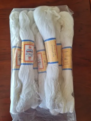 Hilo Finca 50 gramos color blanco de Algodón