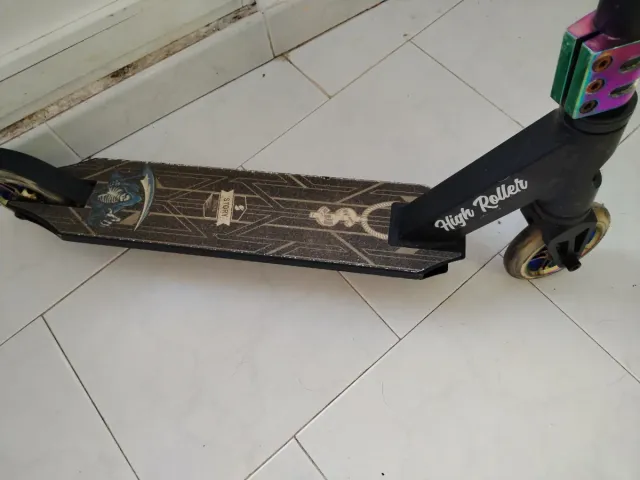 Patinete Acrobático High Roller Negro