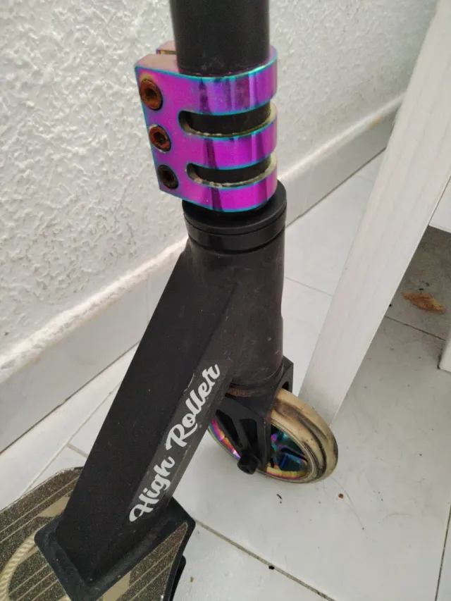 Patinete Acrobático High Roller Negro