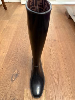 Stivali pioggia Fendi FF monogram