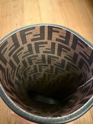 Stivali pioggia Fendi FF monogram