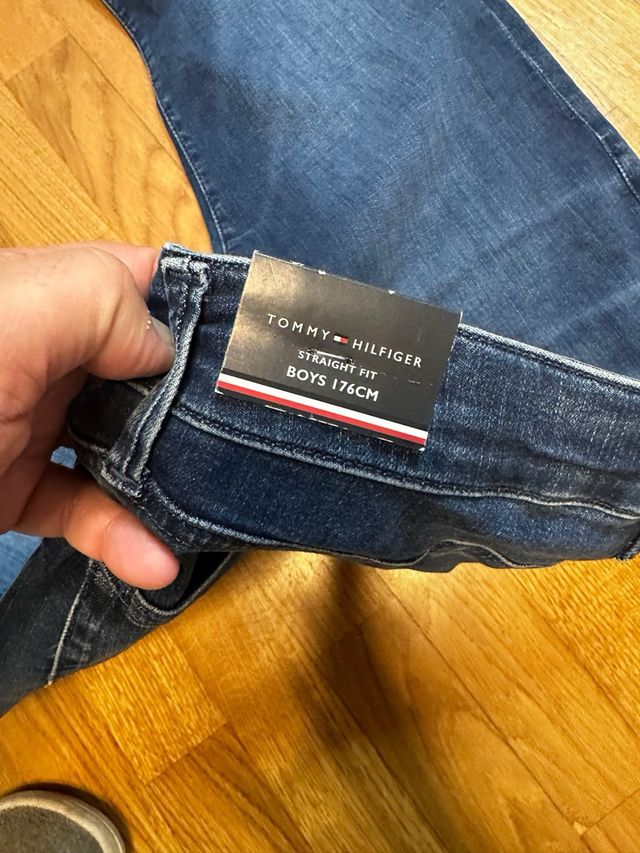 Pantalón vaquero Tommy Hilfiger niño azul